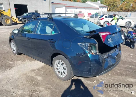 2017 Toyota Corolla Le из США, поврежденный, VIN 2T1BURHEXHC847367